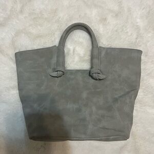 Suede bag